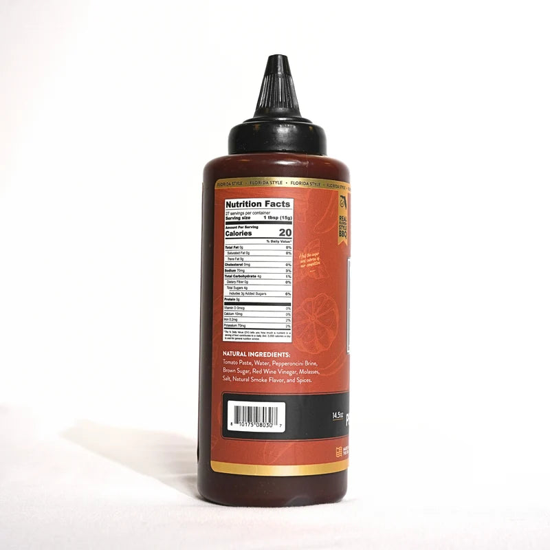 Authentic Tabañero Smoked Pepperoncini BBQ Sauce (14.5 oz.)