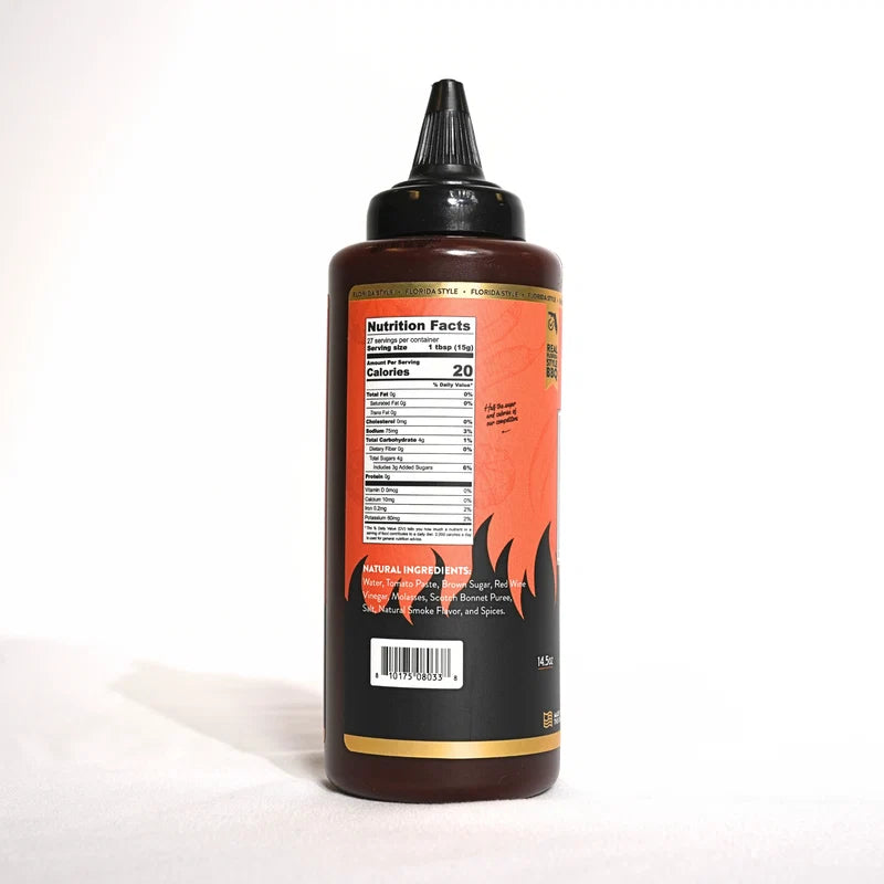 Authentic Tabañero XXX BBQ Sauce (14.5 oz.)