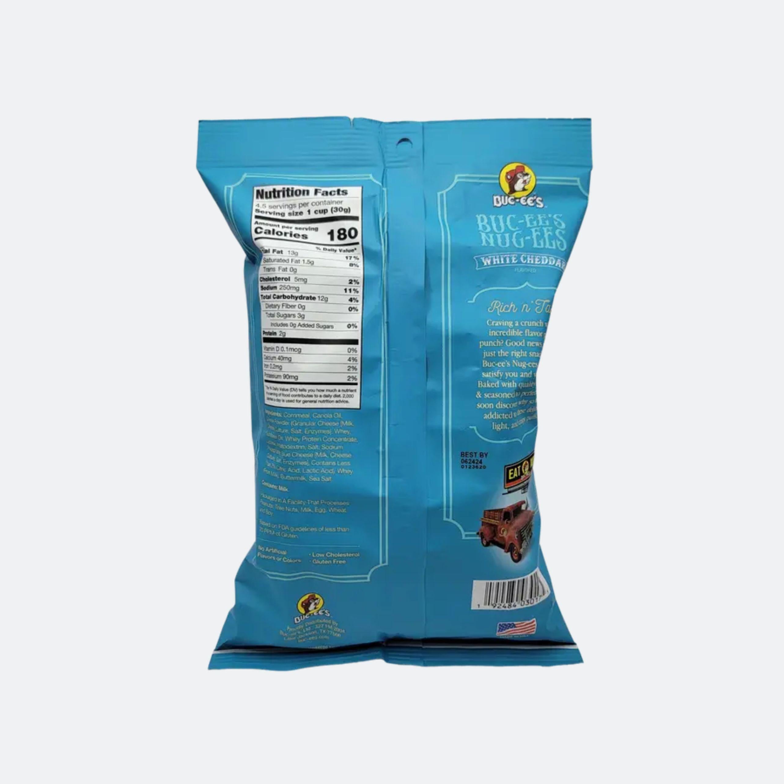 Buc-ee's Nug-ees White Cheddar