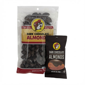 Buc-ee's Dark Chocolate Almonds