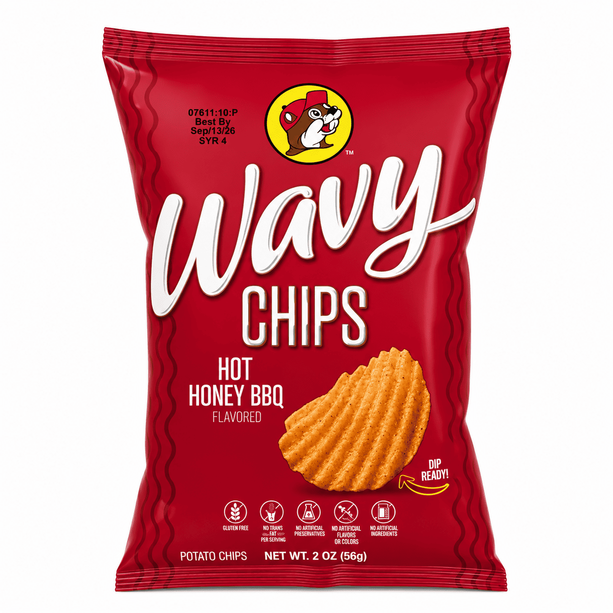 Buc-ee's Hot Honey BBQ Wavy Chips