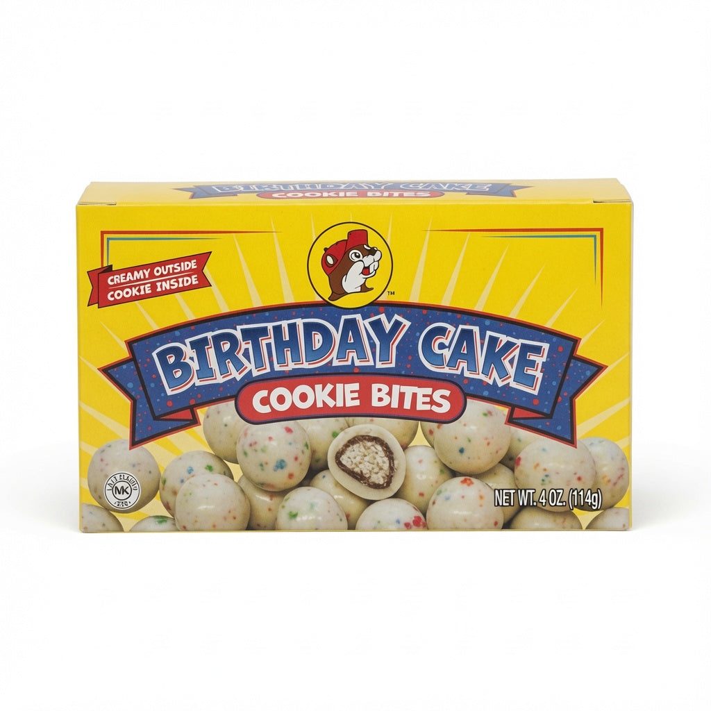 Buc-ee's Birthday Cake Cookie Bites