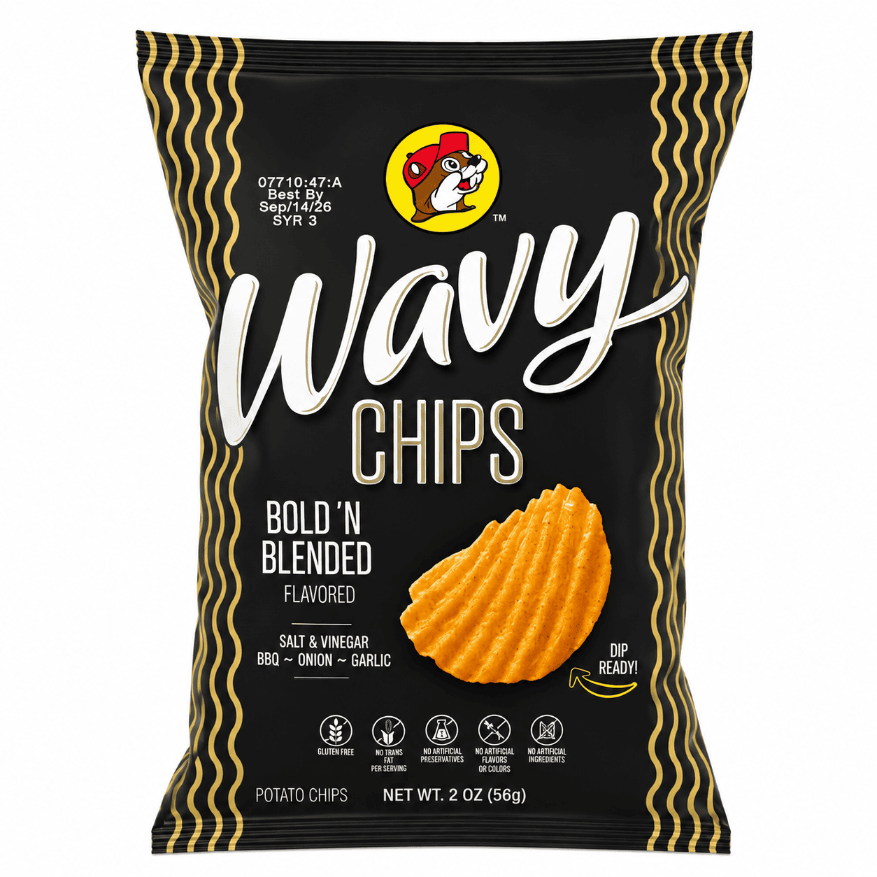 Buc-ee's Bold 'N Blended Wavy Chips