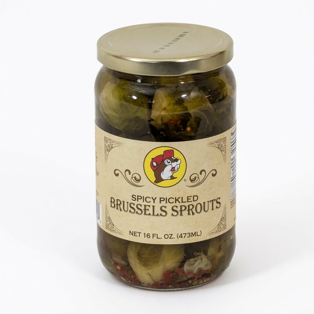 Buc-ee's Spicy Pickled Brussels Sprouts