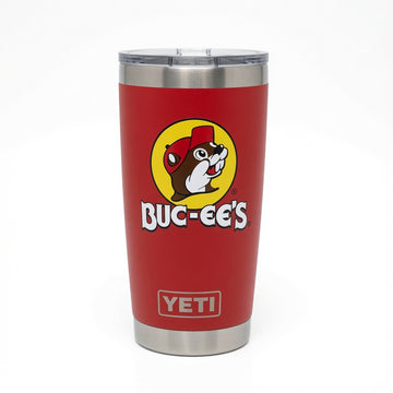 Buc-ee's Red YETI 20oz Rambler Tumbler