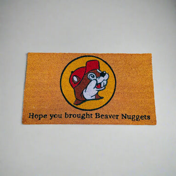 Buc-ee's Authentic Natural Fiber Welcome Doormat (16" x 28")