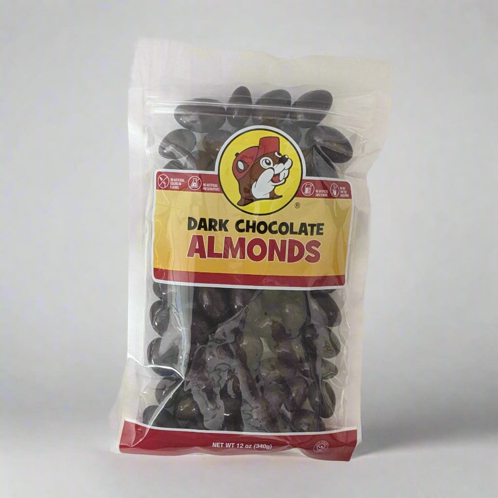 Buc-ee's Dark Chocolate Almonds