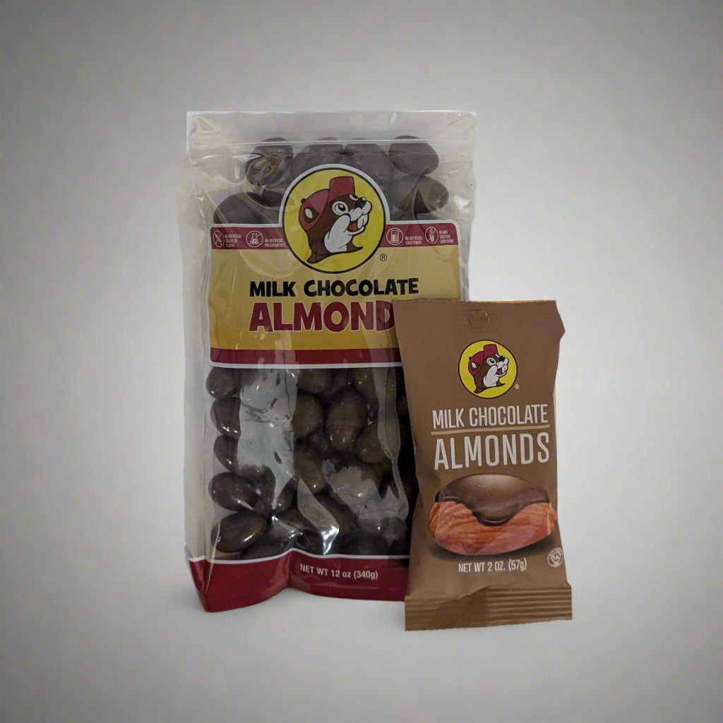 Buc-ee's Milk Chocolate Almonds