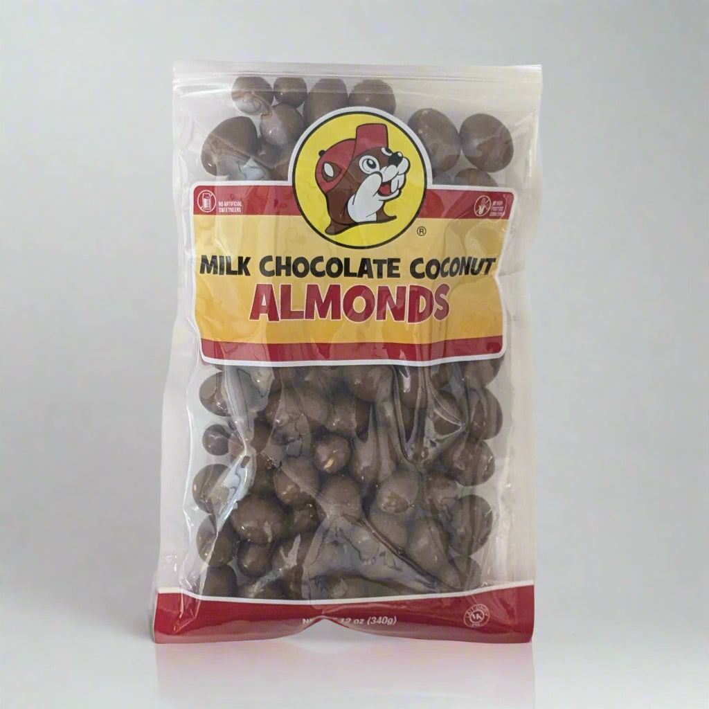 Buc-ee's Milk Chocolate Coconut Almonds