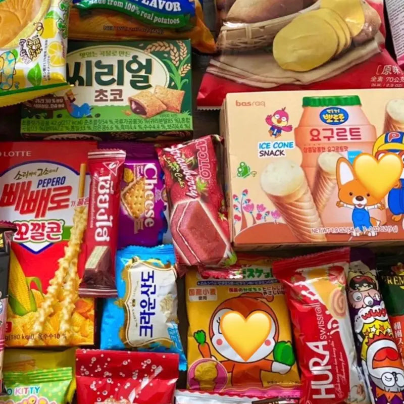 3LB Asian Snack Box Lover Pack- Full Sizes Snack Box
