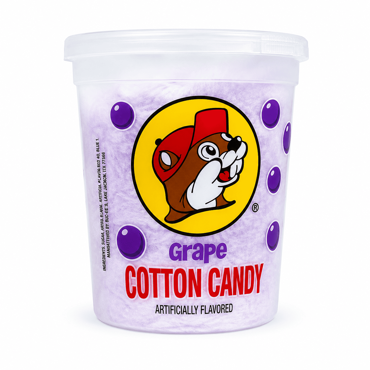 Buc-ee's Cotton Candy Pack of 4 Flavor Bundle
