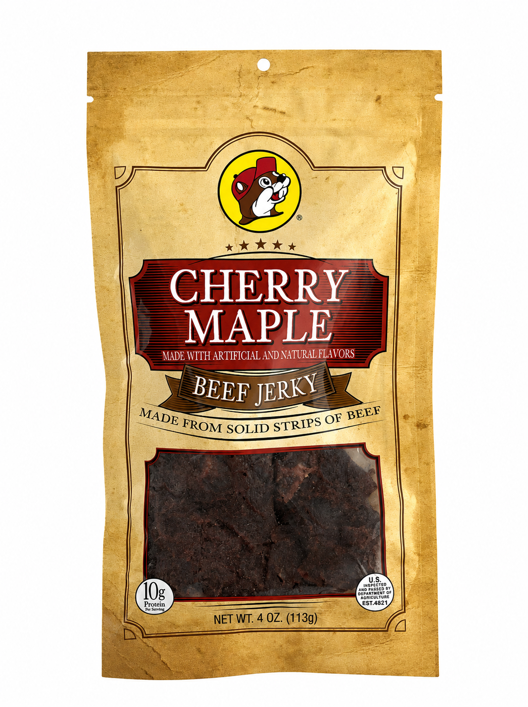 Buc-ee's Cherry Maple Beef Jerky
