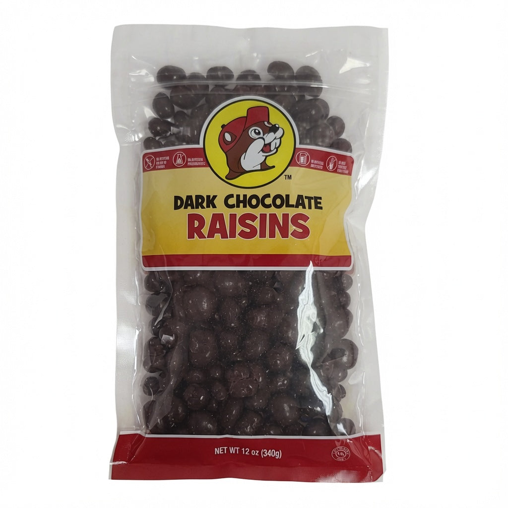 Buc-ee's Dark Chocolate Raisins