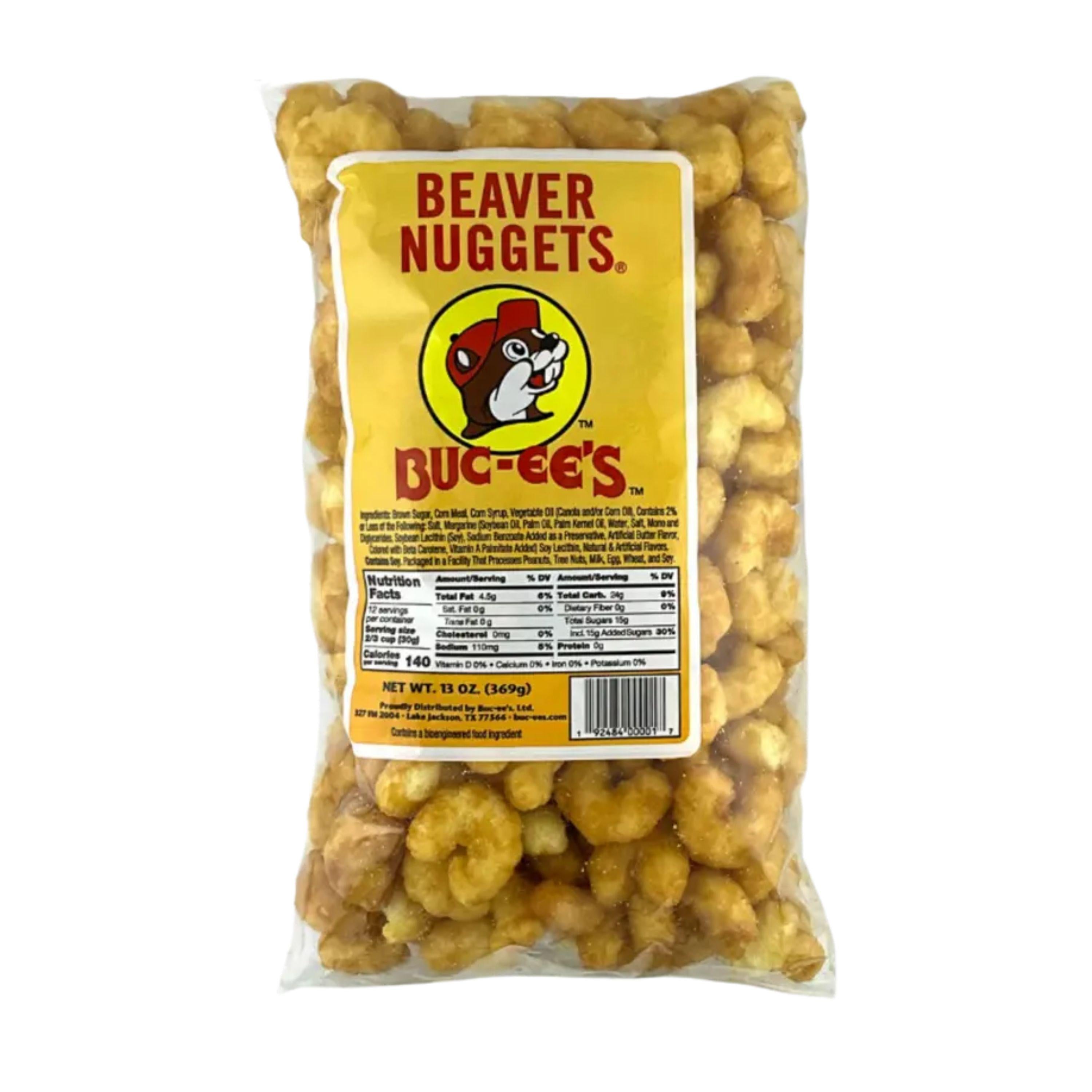 Buc-ee's Beaver Nugget Flavor Snack Bundle 6 Pack