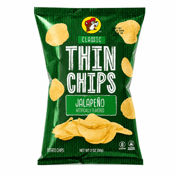 Buc-ee's Classic Thin Chips - Jalapeno