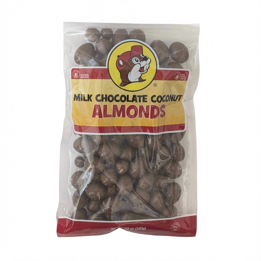 Buc-ee's Milk Chocolate Coconut Almonds