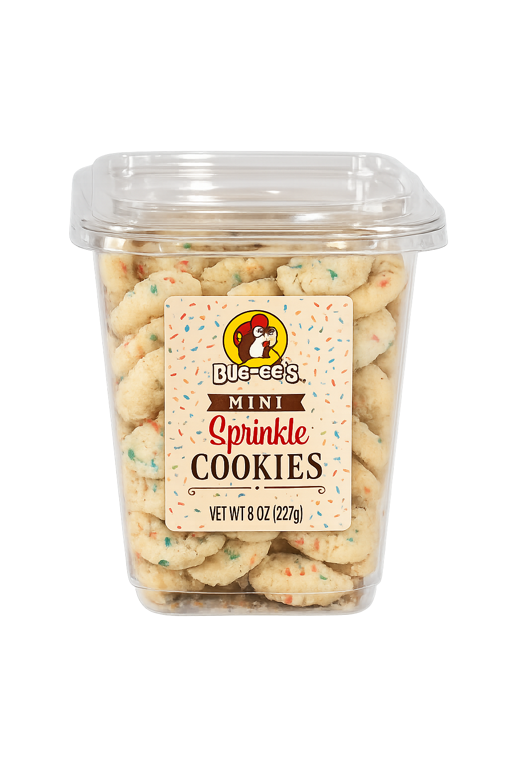 Buc-ee's Mini Party Sprinkle Cookies