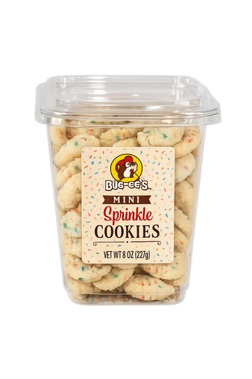 Buc-ee's Mini Party Sprinkle Cookies