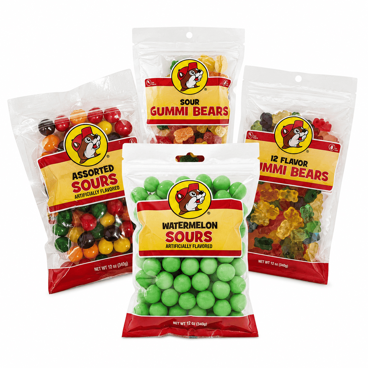 Buc-ee’s Gourmet Candy Variety Bundle 4-Pack