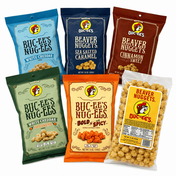 Buc-ee's Beaver Nugget Flavor Snack Bundle 6 Pack