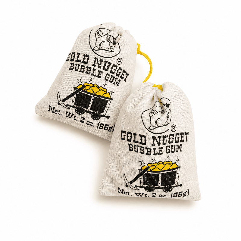 Buc-ee's Gold Nugget Bubble Gum