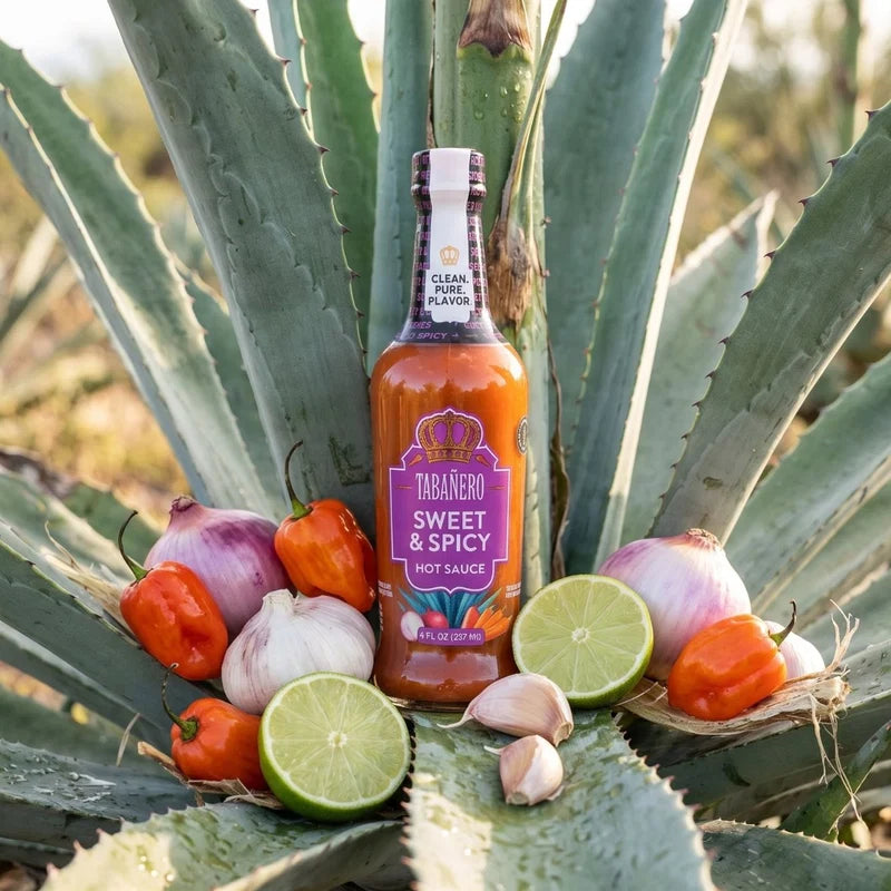 Authentic Tabañero Sweet & Spicy Hot Sauce (8 oz.)