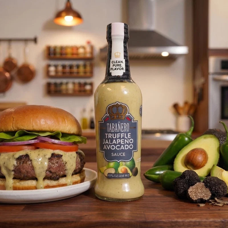 Authentic Tabañero Truffle Jalapeño Avocado Hot Sauce (9 oz.)