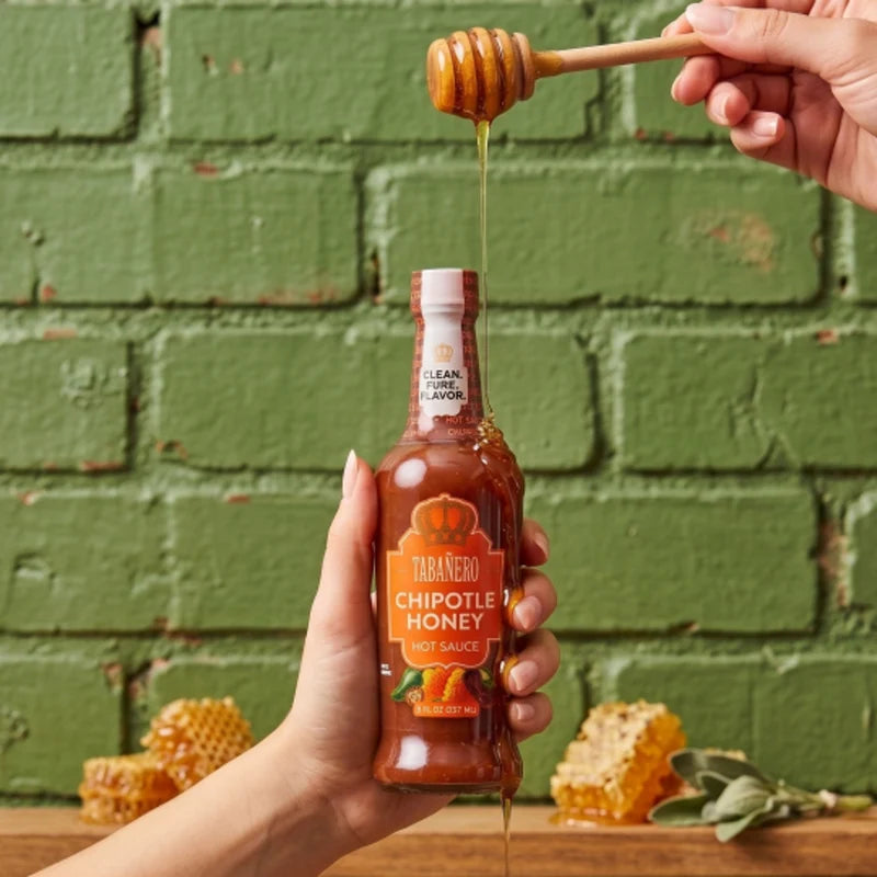 Authentic Tabañero Chipotle Honey Hot Sauce (8 oz.)